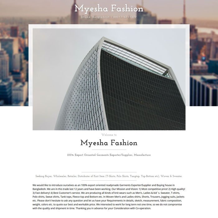 Myesha Fashion